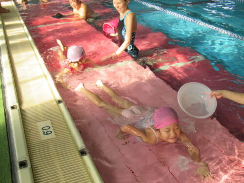 スイミングスクール訪問